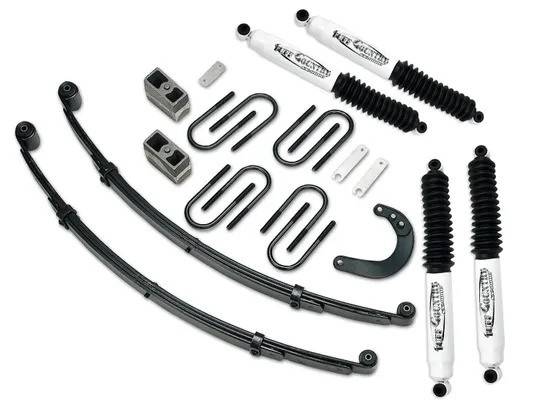 Tuff Country - Tuff Country 14710 4" Suspension System with Rear Blocks for Chevy Pickup/Blazer 1973-1987