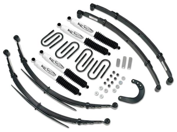 Tuff Country - Tuff Country 14711KN Front/Rear 4" Lift Kit with EZ-Ride Front Springs 52" Rear Springs for Chevy K5 Blazer 1973-1987