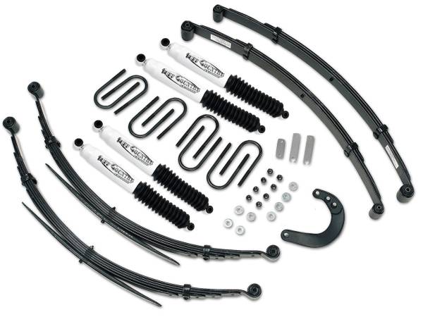 Tuff Country - Tuff Country 14713KN Front/Rear 4" Lift Kit with Heavy Duty Front Springs 52" Rear Springs for Chevy K5 Blazer 1973-1987