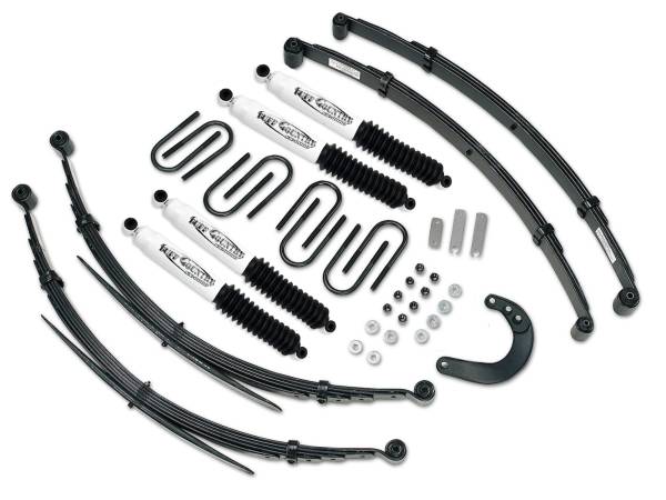 Tuff Country - Tuff Country 14731KN Front/Rear 4" Lift Kit with EZ-Ride Front Springs 52" Rear Springs for Chevy Suburban 1988-1991
