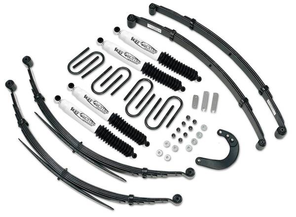 Tuff Country - Tuff Country 14732KN Front/Rear 4" Lift Kit with EZ-Ride Front Springs 56" Rear Springs for Chevy Suburban 1988-1991