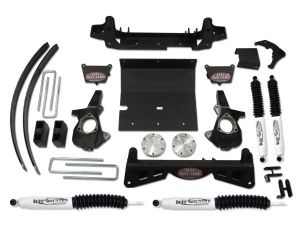 Tuff Country - Tuff Country 14959KN Front/Rear 4" Lift Kit with Knuckles and 3 Piece Sub-Frame for Chevy Silverado 1500 1999-2005