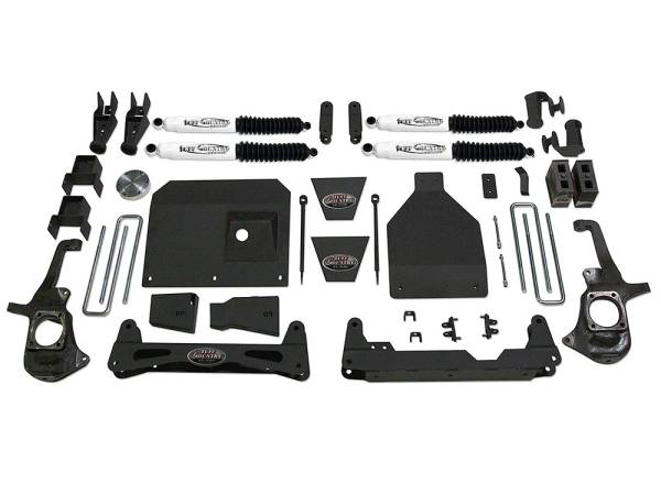 Tuff Country - Tuff Country 16085KN Front/Rear 6" Lift Kit with Knuckles and 3 Piece Sub-Frame for Chevy Silverado 2500HD 2011-2019