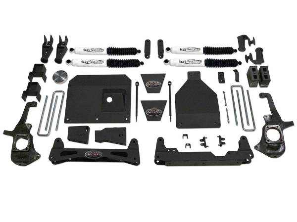 Tuff Country - Tuff Country 16090KN Front/Rear 6" Lift Kit with Knuckles and 3 Piece Sub-Frame for Chevy Silverado 3500 2011-2019