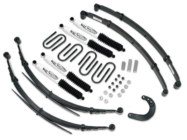 Tuff Country - Tuff Country 16611KN Front/Rear 6" Lift Kit with EZ-Ride Front Springs 52" Rear Springs for Chevy K5 Blazer 1969-1972