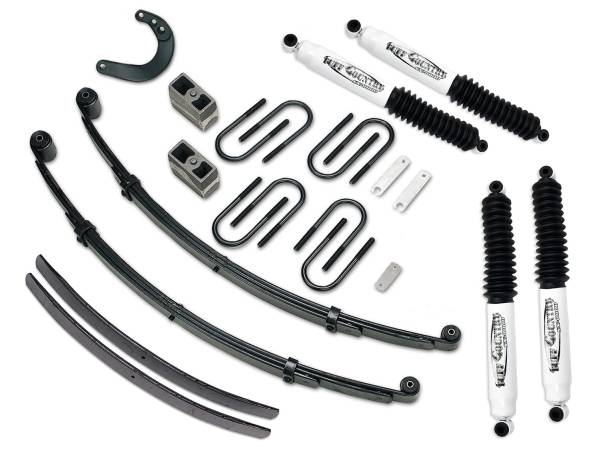 Tuff Country - Tuff Country 16710KN Front/Rear 6" Lift Kit with EZ-Ride Front Springs for Chevy Suburban 1973-1987