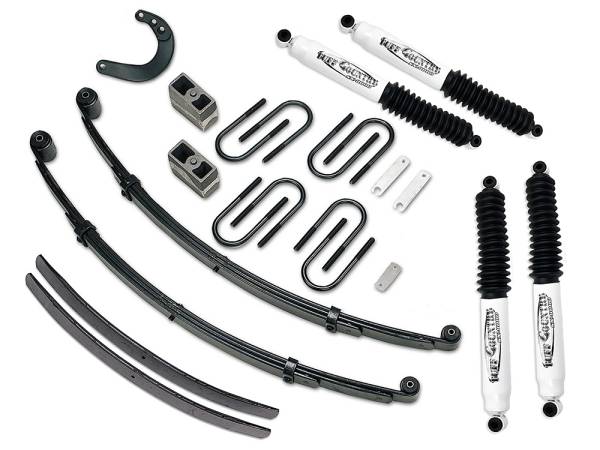 Tuff Country - Tuff Country 16720KN Front/Rear 6" Lift Kit with EZ-Ride Front Springs for GMC Suburban 1973-1987