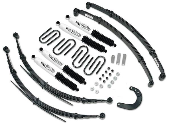 Tuff Country - Tuff Country 16722KN Front/Rear 6" Lift Kit with EZ-Ride Front Springs and 56" Rear Springs for Chevy Suburban 1973-1987