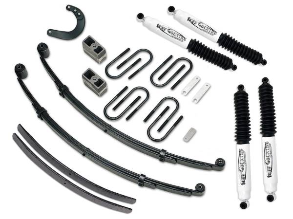 Tuff Country - Tuff Country 16730KN Front/Rear 6" Lift Kit with EZ-Ride Front Springs for Chevy Suburban 1988-1991