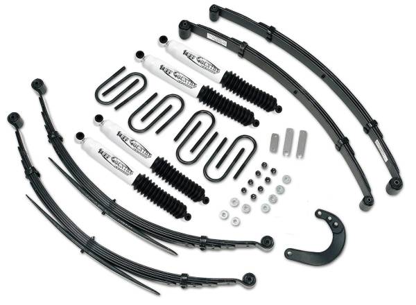Tuff Country - Tuff Country 16731KN Front/Rear 6" Lift Kit with EZ-Ride Front Springs and 52" Rear Springs for Chevy Suburban 1988-1991