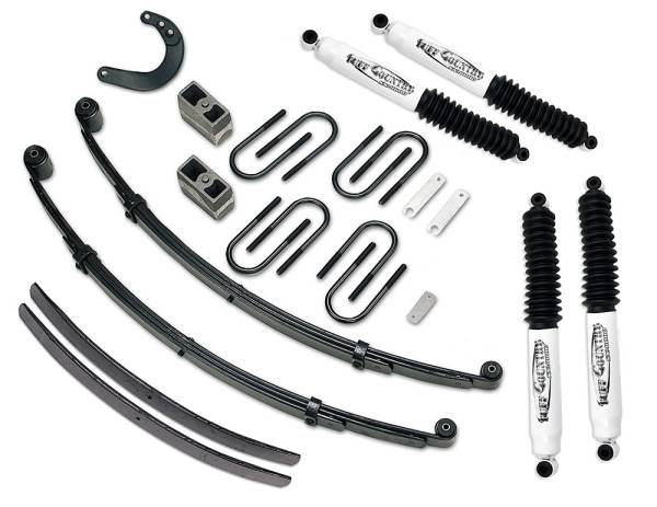 Tuff Country - Tuff Country 16740KN Front/Rear 6" Lift Kit with EZ-Ride Front Springs for Chevy Suburban 1988-1991