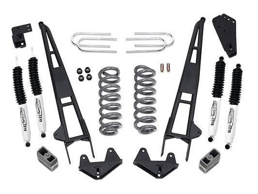 Tuff Country - Tuff Country 22814KN Front/Rear 2.5" Performance Lift Kit with Front Coil Springs for Ford Bronco 1981-1996