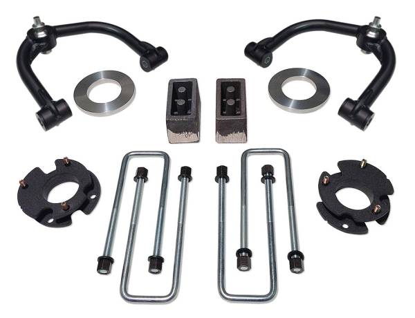 Tuff Country - Tuff Country 23015KN Front/Rear 3" Lift Kit with Uni Ball Arms for Ford F-150 2014