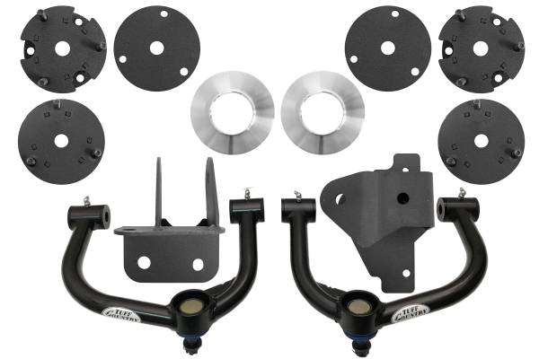 Tuff Country - Tuff Country 23500 3.5" Suspension Lift Kit with Upper Control Arms for Ford Bronco 2021-2024