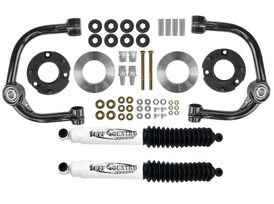 Tuff Country - Tuff Country 23921KN 4x4 3" Front Lift Kit with Shocks for Ford F-150 2021-2023