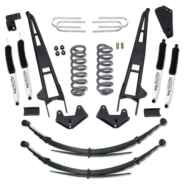 Tuff Country - Tuff Country 24815KN Front/Rear 4" Performance Lift kit with Front Coil Springs for Ford Bronco 1981-1996