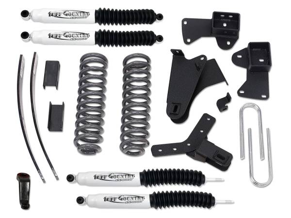 Tuff Country - Tuff Country 24850KH Front/Rear 4" Standard Lift Kit with SX6000 Shocks (Hydraulic) for Ford Explorer 1991-1994