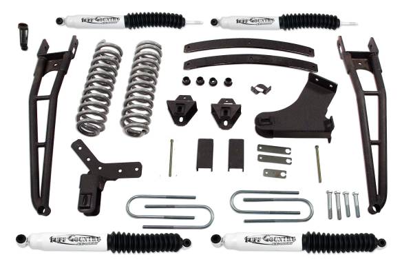 Tuff Country - Tuff Country 24864KN Front/Rear 4" Performance Lift Kit with SX8000 Shocks (Gas) for Ford Explorer 1991-1994