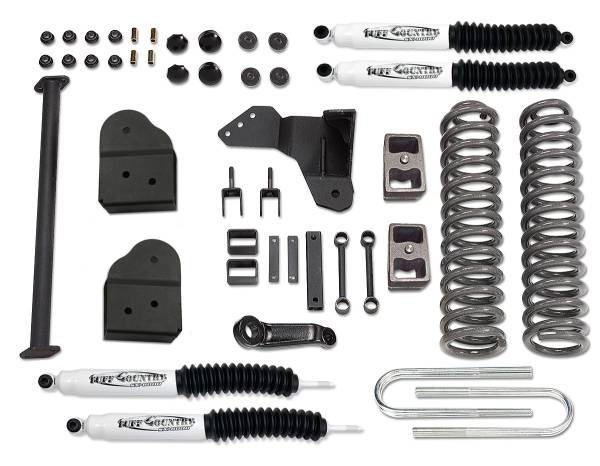 Tuff Country - Tuff Country 24973KN Front/Rear 5" Standard Lift Kit with SX8000 Shocks for Ford F-350 2005-2008