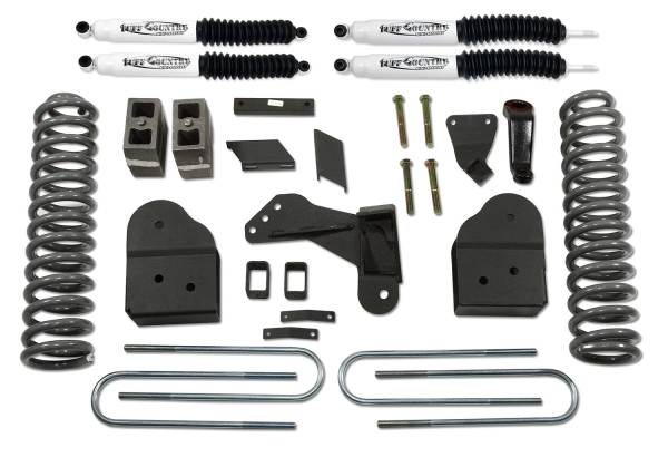 Tuff Country - Tuff Country 24995KN Front/Rear 4" Standard Lift Kit for Ford F-250 2017-2022