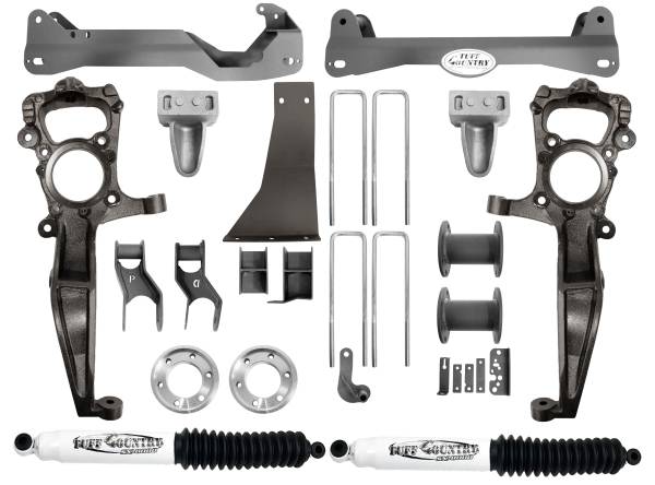 Tuff Country - Tuff Country 26100KN 6" Suspension Lift Kit with Shocks for Ford F-150 2009-2014