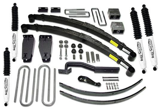 Tuff Country - Tuff Country 26820KN Front/Rear 6" Lift Kit for Ford F-250 1980-1987