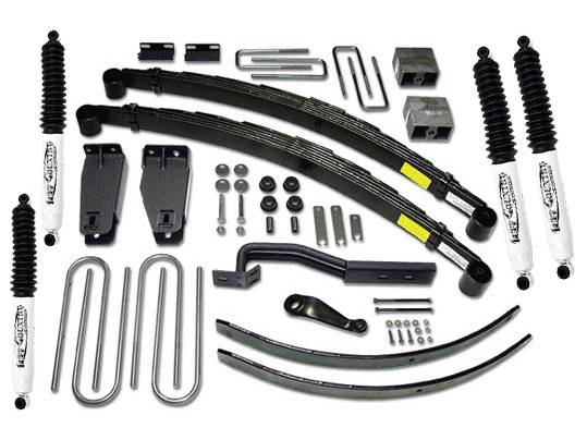 Tuff Country - Tuff Country 26824KN Front/Rear 6" Standard Lift Kit for Ford F-250 1980-1987