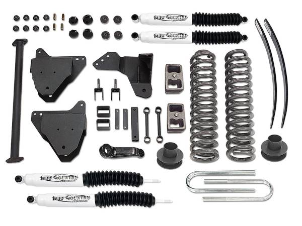 Tuff Country - Tuff Country 26974KN Front/Rear 6" Standard Lift Kit for Ford F-250 2005-2007