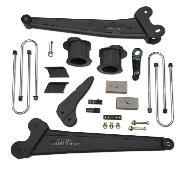 Tuff Country - Tuff Country 35125KN Front/Rear 5" Standard Lift Kit for Dodge Ram 3500 2013-2018