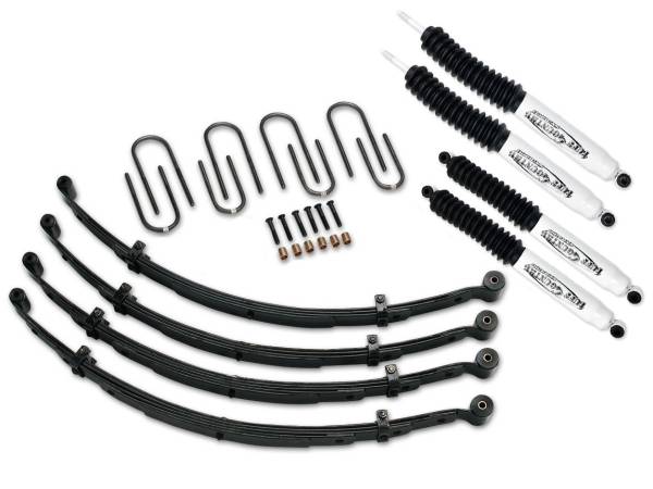 Tuff Country - Tuff Country 42800KN Front/Rear 2" EZ-Ride Lift Kit for Jeep Wrangler YJ 1987-1996