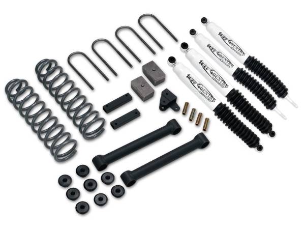 Tuff Country - Tuff Country 43800KH Front/Rear 3.5" EZ-Ride Lift Kit with SX6000 Shocks (Hydraulic) for Jeep Cherokee 1987-2001