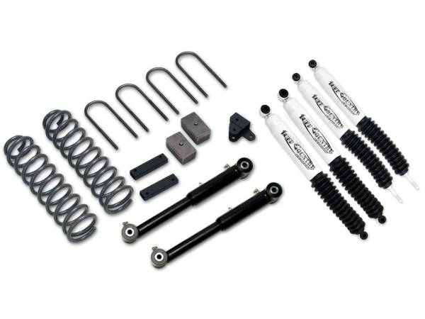 Tuff Country - Tuff Country 43801KH Front/Rear 3.5" EZ-Flex Performance Lift Kit with SX6000 Shocks for Jeep Cherokee 1987-2001