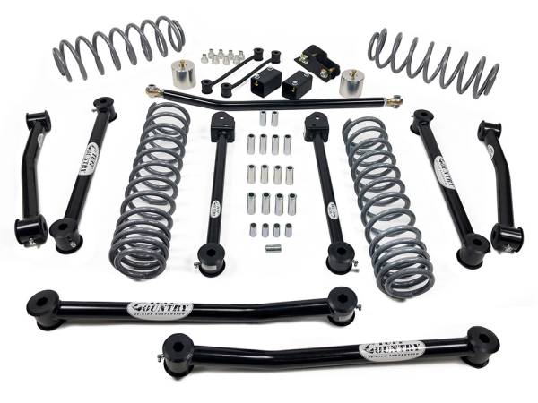 Tuff Country - Tuff Country 44100KN Front/Rear 4" EZ-Ride Lift Kit with SX8000 Shocks (Gas) for Jeep Wrangler JL 2018-2024
