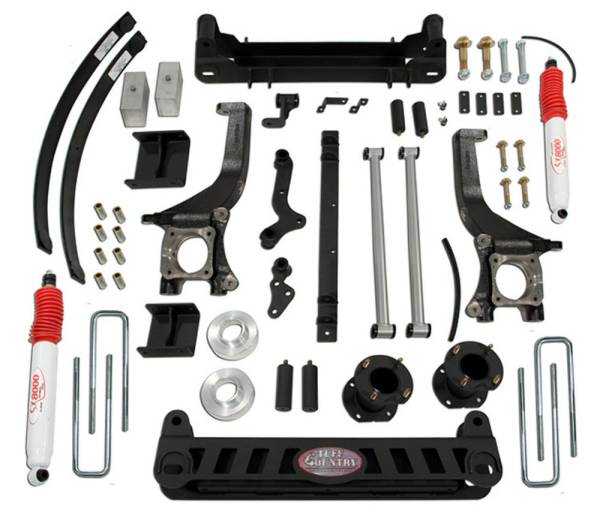 Tuff Country - Tuff Country 56071 6" Lift Kit for Toyota Tundra 2007-2021