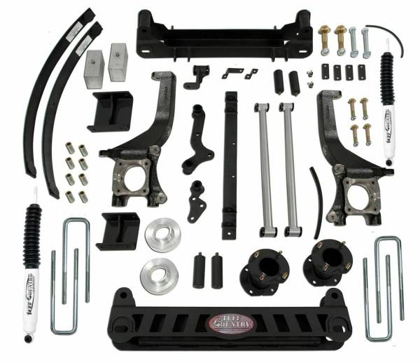 Tuff Country - Tuff Country 56071KH 6"-5" Lift Kit for Toyota Tundra 2007-2021