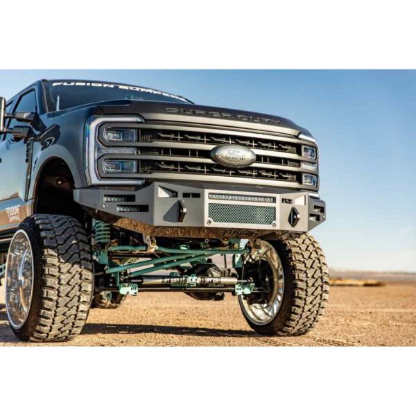 Fusion Bumpers - Fusion Bumpers 2023SDFB Standard Front Bumper for Ford F-250/350 2023-2024