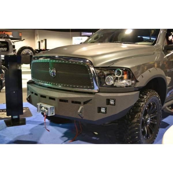 Fusion Bumpers - Fusion Bumpers 09181500RMFB Standard Front Bumper for Dodge Ram 1500 2009-2018