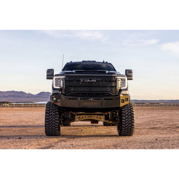 Fusion Bumpers - Fusion Bumpers 2023GMCFB Standard Front Bumper for GMC Sierra 2500HD/3500 2020-2023