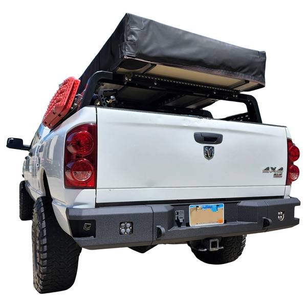 Chassis Unlimited - Chassis Unlimited CUB990021 Attitude Series Rear Bumper for Dodge Ram 1500/2500/3500 2003-2009