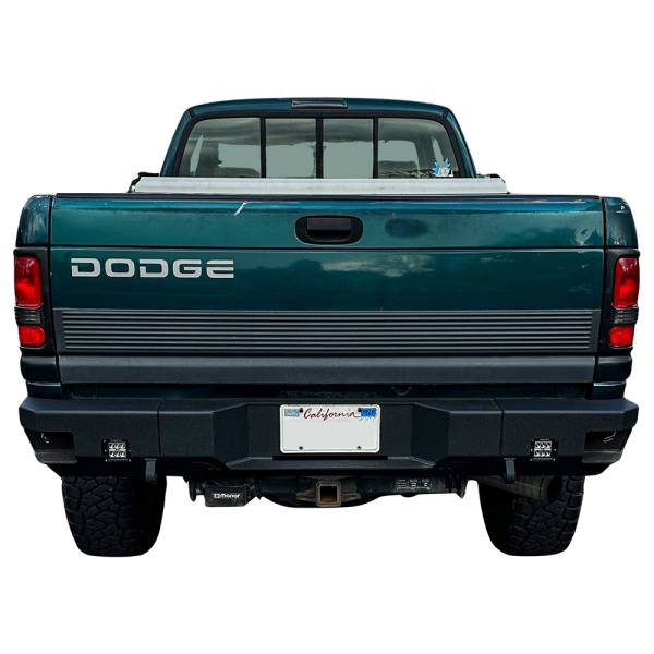 Chassis Unlimited - Chassis Unlimited CUB910051 Octane Series Rear Bumper for Dodge Ram 1500/2500/3500 1994-2002