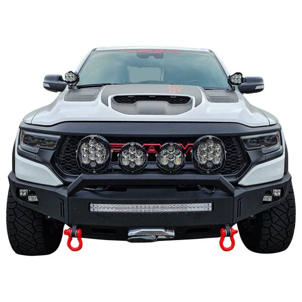 Chassis Unlimited - Chassis Unlimited CUB94065X Octane Series Winch Front Bumper for Dodge Ram 1500 TRX 2021-2022