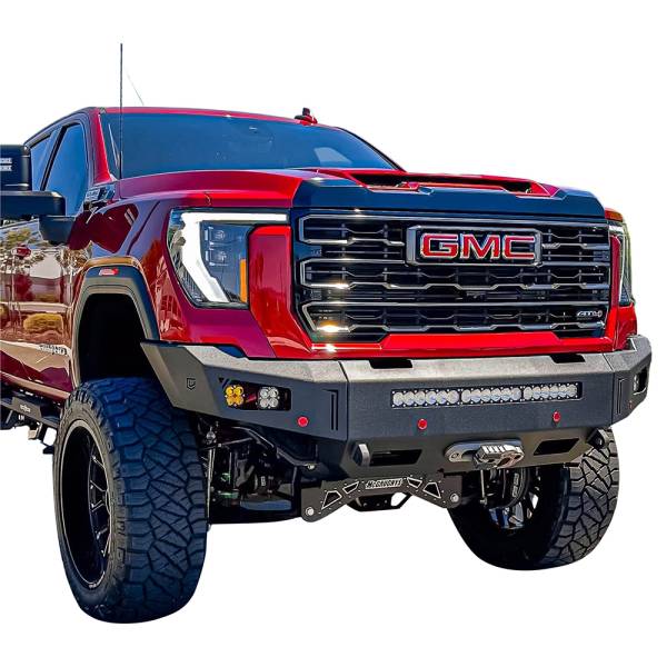 Chassis Unlimited - Chassis Unlimited CUB94069X Octane Series Winch Front Bumper for GMC Sierra 2500HD/3500 2024+