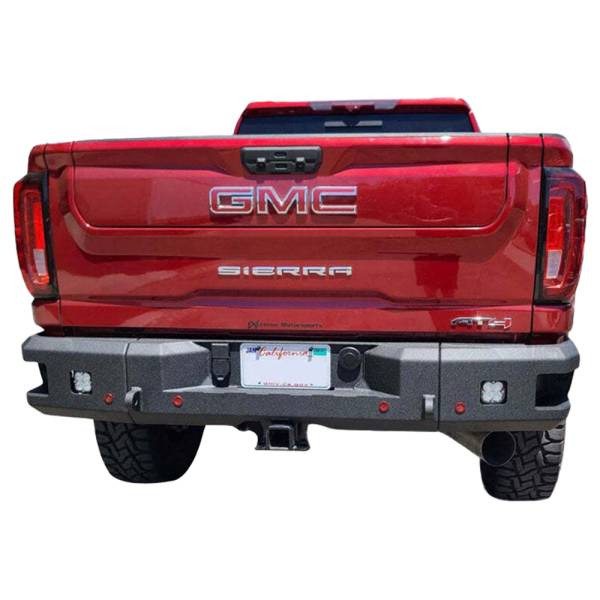 Chassis Unlimited - Chassis Unlimited CUB99057X Attitude Series Rear Bumper for GMC Sierra 2500HD/3500 2020-2025