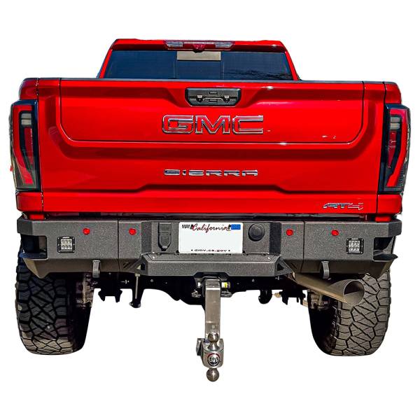 Chassis Unlimited - Chassis Unlimited CUB91057X Octane Series Rear Bumper for GMC Sierra 2500HD/3500 2020-2024