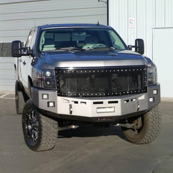 Fusion Bumpers - Fusion Bumpers 0810CHVFB Standard Front Bumper for Chevy Silverado 2500HD/3500 2007.5-2010
