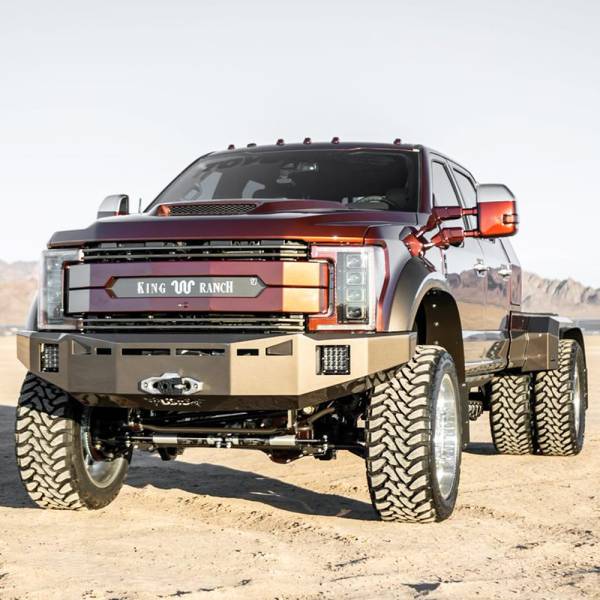 Fusion Bumpers - Fusion Bumpers 2022450FB Standard Front Bumper for Ford F-450/F-550 2020-2022