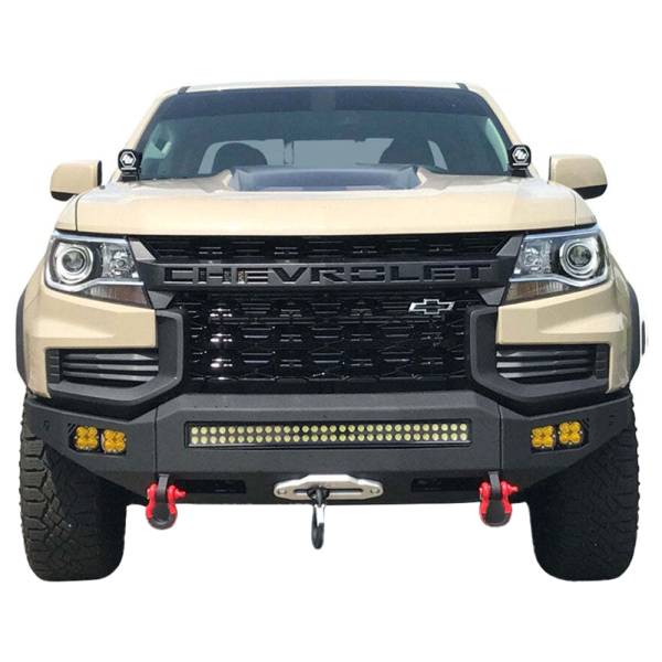 Chassis Unlimited - Chassis Unlimited CUB940521 Octane Series Winch Front Bumper for Chevy Colorado ZR2 2021+