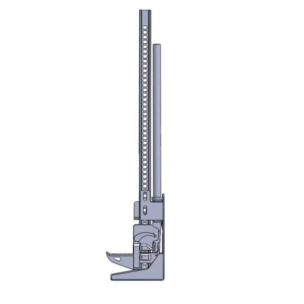 Chassis Unlimited - Chassis Unlimited CUB960002 Swing Out Bumpers High-Lift Jack Mount