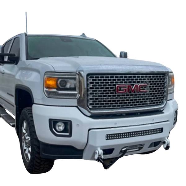 Chassis Unlimited - Chassis Unlimited CUB920301 Prolite Series Winch Front Bumper for GMC Sierra 2500HD/3500 2015-2019