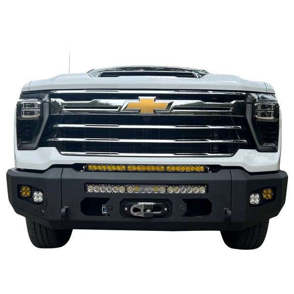 Chassis Unlimited - Chassis Unlimited CUB98073X Attitude Series Winch Front Bumper for Chevy Silverado 2500HD/3500 2024+